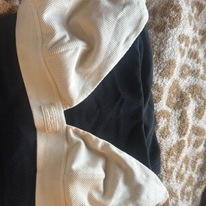 Skims Cream Ribbed Bralette